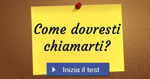 Come dovresti chiamarti?