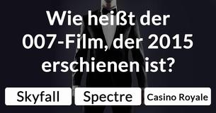 Wie gut ist Dein 007-Wissen?