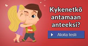 Kykenetkö antamaan anteeksi?