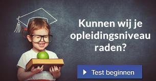 Kunnen wij je opleidingsniveau raden?