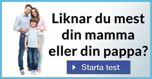 Liknar du mest din mamma eller din pappa?