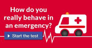 How do you really behave in an emergency?