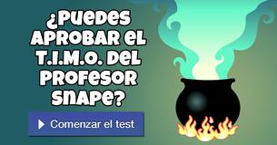 ¿Puedes aprobar el T.I.M.O. del Profesor Snape?