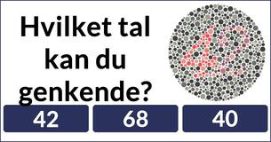Kan du se lige så godt, som du tænker?