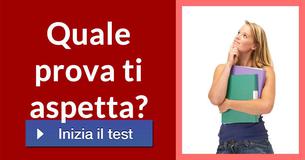 Quale prova ti aspetta?
