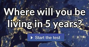 Where will you be living in 5 years?