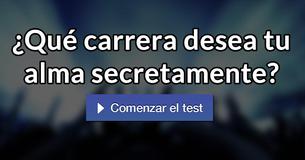 ¿Qué carrera desea tu alma secretamente?