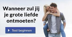 Wanneer zul jij je grote liefde ontmoeten?