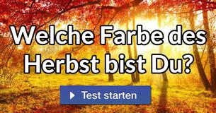 Welche Farbe des Herbst bist Du?