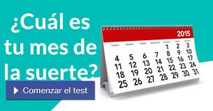 ¿Cuál es tu mes de la suerte?