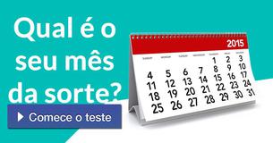 Qual é o seu mês da sorte?