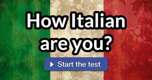 How Italian are you?