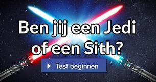 Ben jij een Jedi of een Sith?