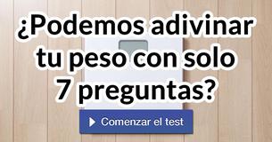 ¿Podemos adivinar tu peso con solo 7 preguntas?