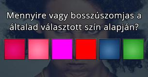 Mennyire vagy bosszúszomjas a általad választott szín alapján?