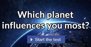 Which planet influences you most? 