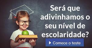 Será que adivinhamos o seu nível de escolaridade?