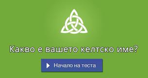 Какво е вашето келтско име?