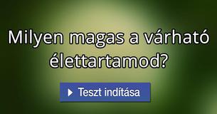 Milyen magas a várható élettartamod? 