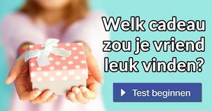Welk cadeau zou je vriend leuk vinden?