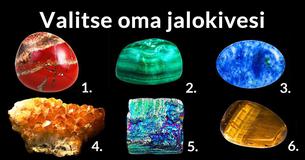 Mikä seuraavista kivistä vetää sinua puoleensa voimakkaimmin? Klikkaamalla tästä saat selville jotain uutta itsestäsi!