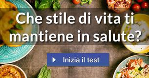 Che stile di vita ti mantiene in salute? 