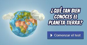 ¿Qué tan bien conoces el planeta Tierra?