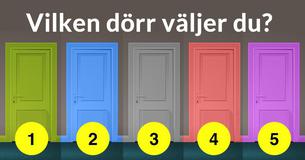 Vilken dörr väljer du?