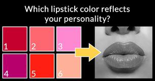 Which lipstick color reflects your personality? 