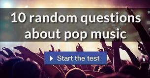 10 random questions about pop music