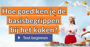 Hoe goed ken je de basisbegrippen bij het koken?
