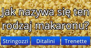 Tylko 5% się udaje: Czy rozpoznasz te rodzaje makaronu?