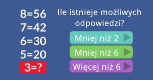 [Test geniuszu] Ile istnieje możliwych odpowiedzi?