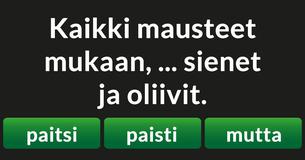 Osaatko täydentää 15 kiperää lausetta?