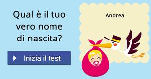 Qual è il tuo vero nome di nascita?