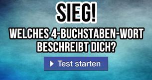 Welches 4-Buchstaben-Wort beschreibt dich?