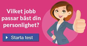 Vilket jobb passar bäst din personlighet?