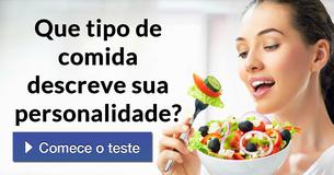 Que tipo de comida descreve sua personalidade?