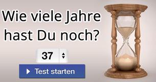 Wie viele Jahre hast Du noch?