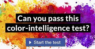 Would you pass this color-intelligence test?