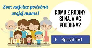 Komu z rodiny si najviac podobná?