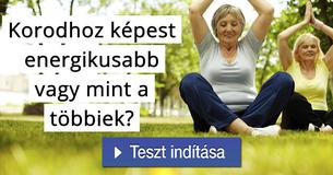 Korodhoz képest energikusabb vagy mint a többiek? 