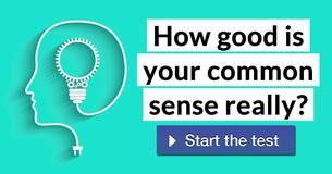 How good is your common sense really?