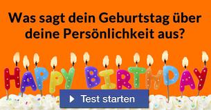 Was sagt dein Geburtstag über deine Persönlichkeit aus? 