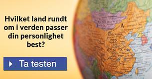 Hvilket land rundt om i verden passer din personlighet best?