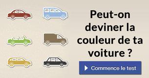 Peut-on deviner la couleur de ta voiture ?