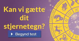 Kan vi gætte dit stjernetegn?