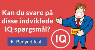 Kan du svare på disse indviklede IQ spørgsmål?
