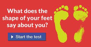 What does the shape of your feet say about you?