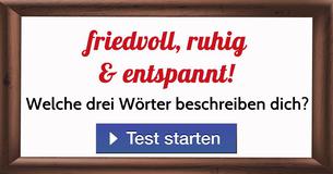 Welche drei Wörter beschreiben dich?